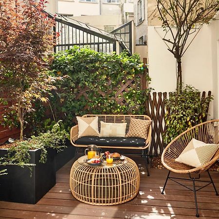 Stylish 2Br & 2Ba With Private Terrace Apartment Paris Luaran gambar