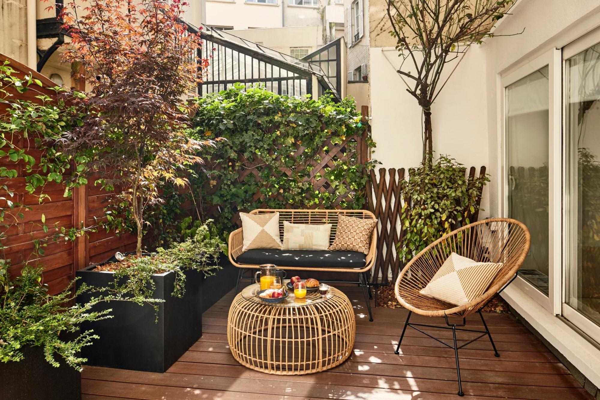 Stylish 2Br & 2Ba With Private Terrace Apartment Paris Luaran gambar